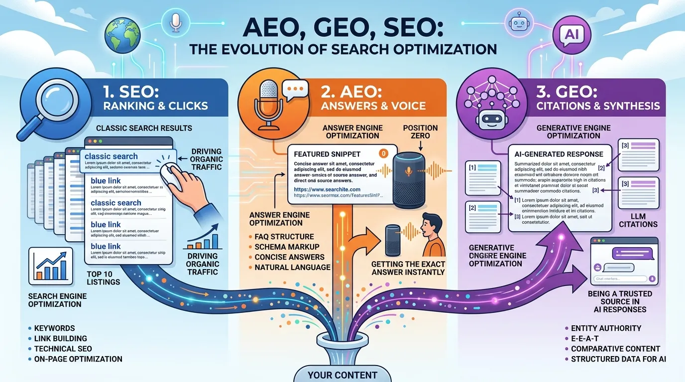 AEO GEO SEO